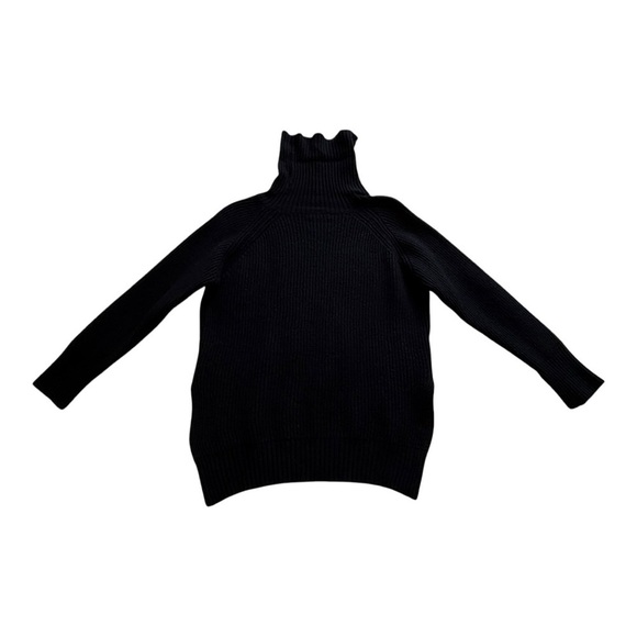 Wilfred Free Black Merino Wool Turtleneck Sweater - Size Medium - Picture 3 of 13